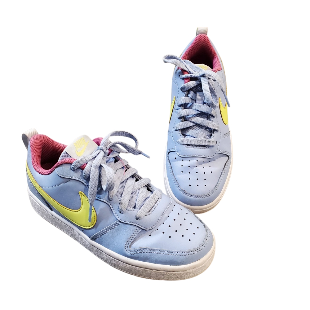 Nike Big Girls Court Borough Low 2 Casual Sneakers 5Y Womens 6.5